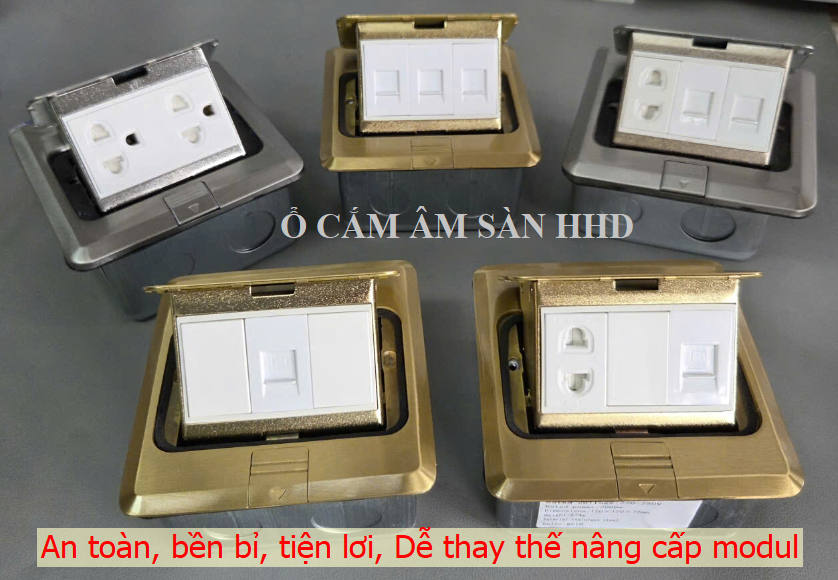 ổ cắm &acirc;m s&agrave;n HHD