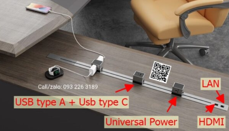 Hướng dẫn chọn mua hộp ổ cắm điện âm bàn phù hợp với văn phòng hiện đại